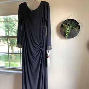 Alex Evenings beaded evening gown